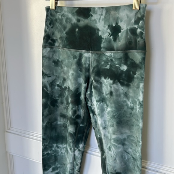 Lululemon Align High-Rise Leggings 25" Diamond Dye Starlight Smoked Spruce 6 - Picture 11 of 12